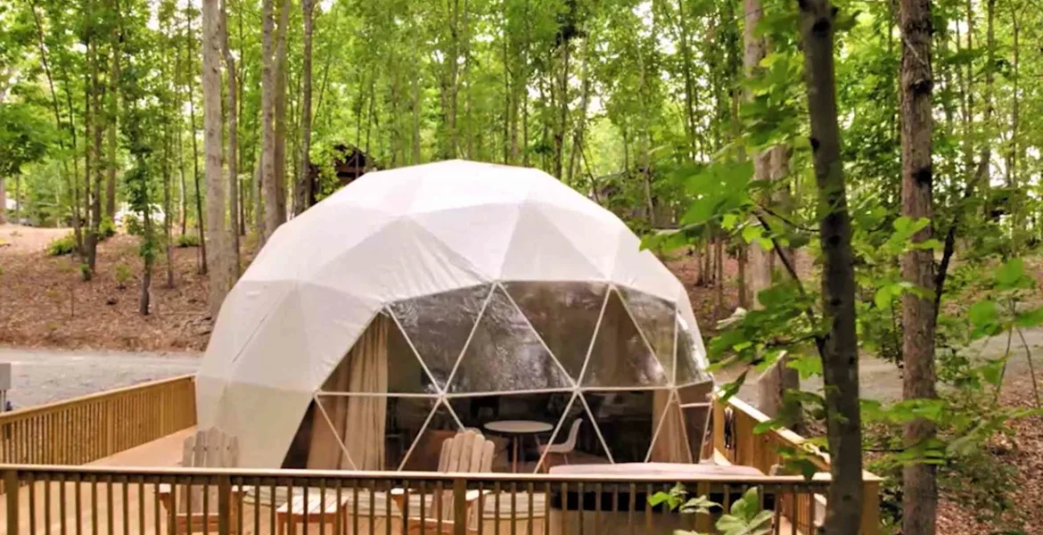 Unique glamping sites in North America