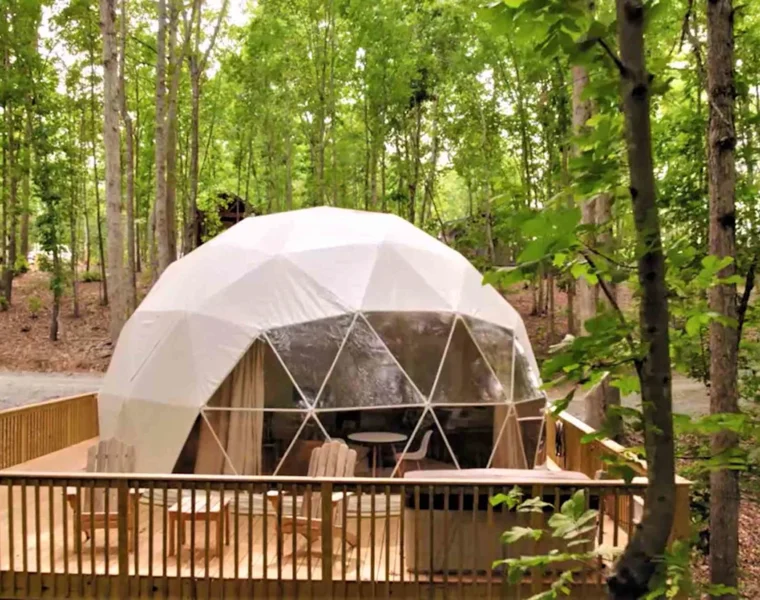 Unique glamping sites in North America