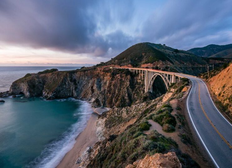 Scenic road trips along the California coast