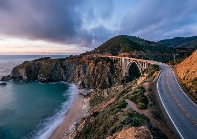 Scenic road trips along the California coast