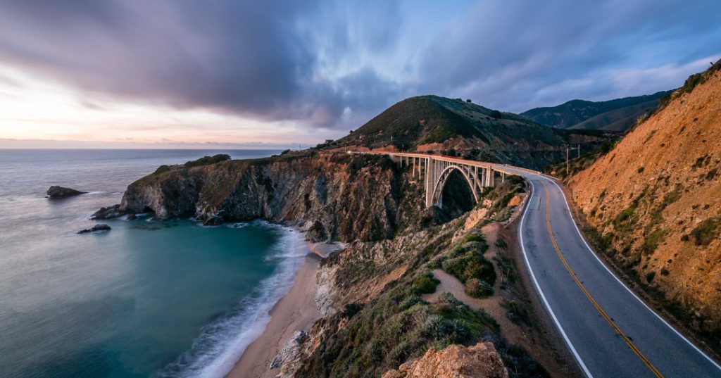 Scenic road trips along the California coast