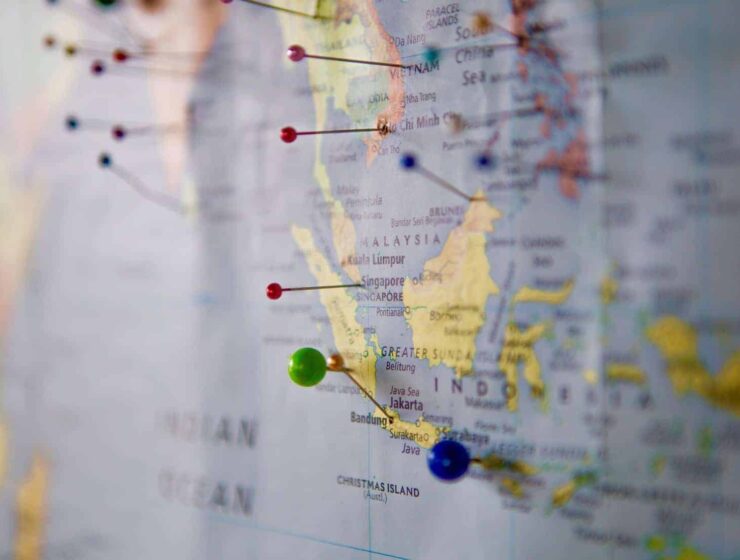 budget backpacking route through Southeast Asia