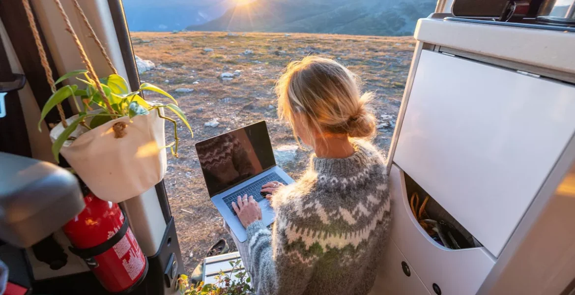 how to find remote work opportunities while traveling abroad