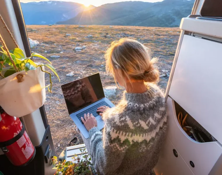 how to find remote work opportunities while traveling abroad